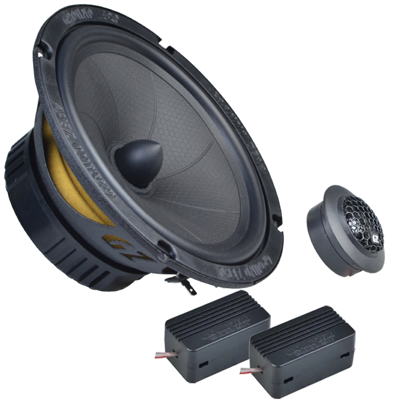 GZIC 165.2HE - 6.5″ 2 Way Component Speaker System