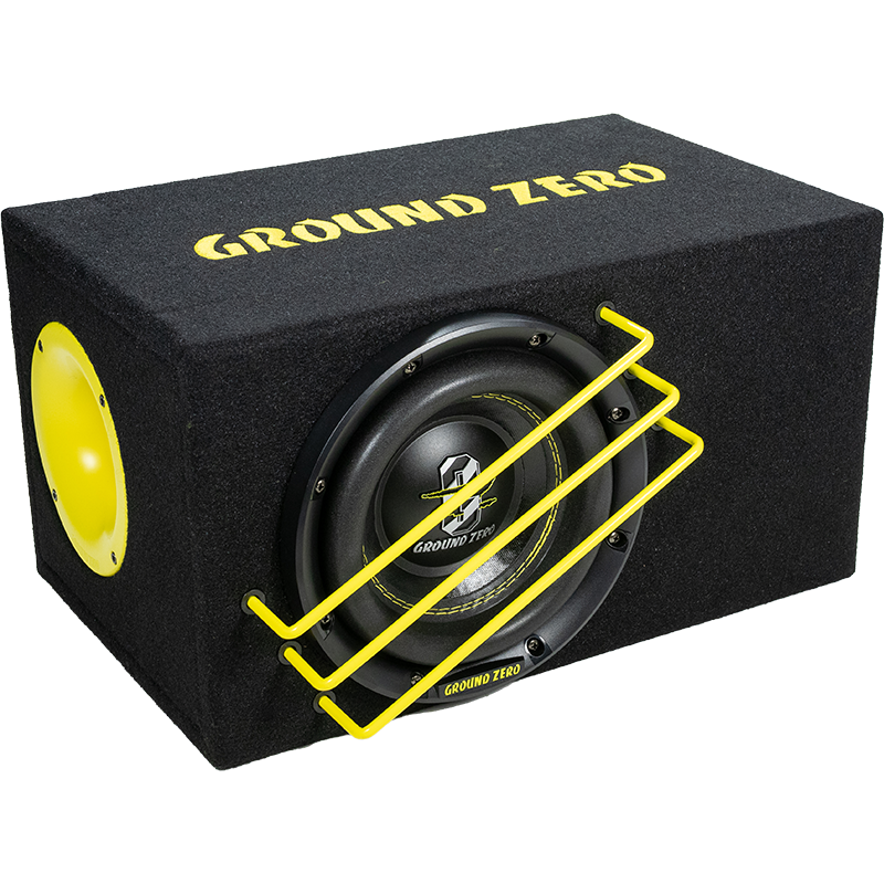 GZRB 20SPL-ACT -  8″ Active Vented SPL Subwoofer Enclosure
