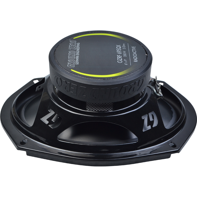 GZRF 69SQX - Radioactive 6"×9″ 3-Way Coaxial Speaker System