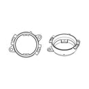 HELIX CFMK25 PSA.1 - Peugeot & Citroen Tweeter Adapter Rings