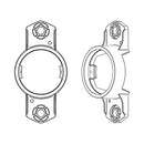 HELIX CFMK25 VOL.1 - 0.75”/20mm Volvo Tweeter Adapter Rings