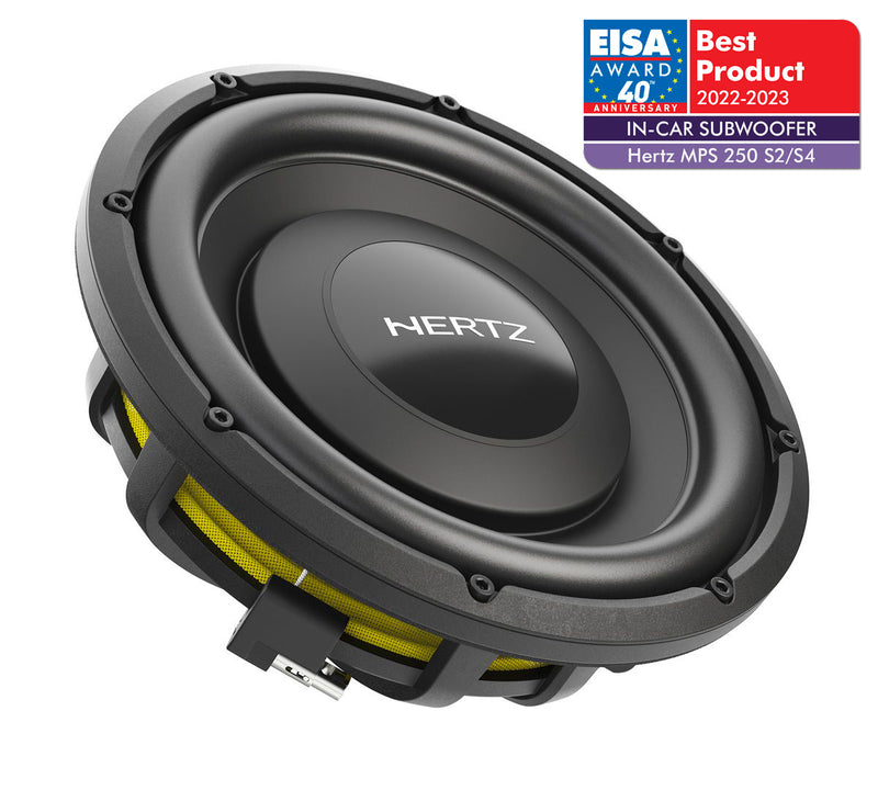 Hertz Mille MPS 250 S2 - 10" Shallow Subwoofer - 2 Ohm
