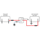 CROWN INDUSTRY 500a split charge relay for isolating 2nd battery
