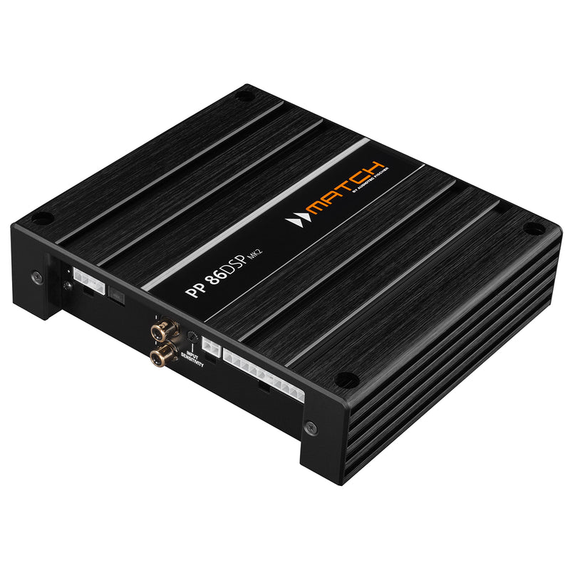 MATCH PP 86DSP MK2 - 8 Channel Amplifier With 9 Channel DSP