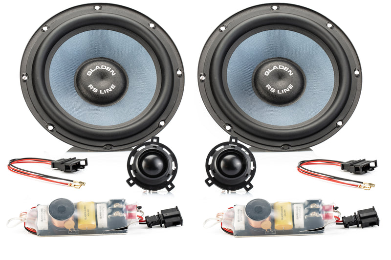 Gladen ONE 165 Golf 7-RS - Plug & Play Component Set