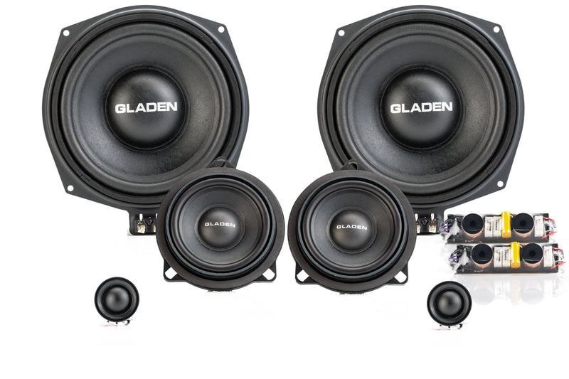 Gladen ONE 201 BMW ALPHA - 3 Way Component Set