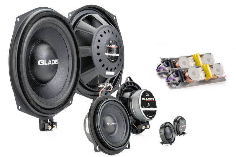 Gladen ONE 201 BMW ALPHA - 3 Way Component Set