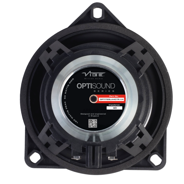 VIBE OPTITESLA4M-V4 - 4” Tesla Midwoofers (PAIR)