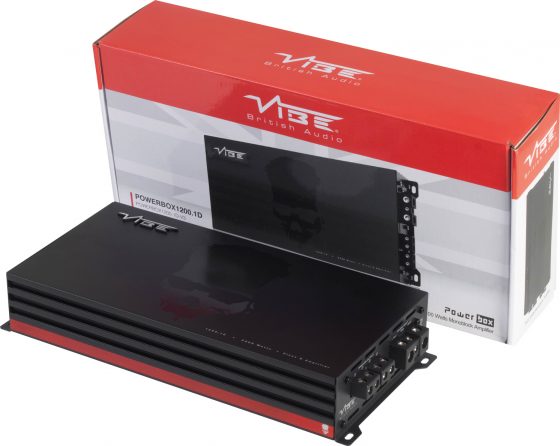 VIBE POWERBOX1200.1D-V3 - Mono Amplifier - 1200 Watts