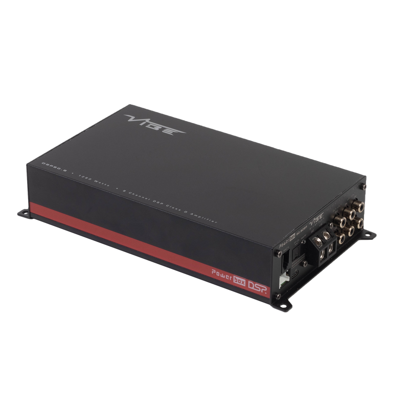 VIBE POWERBOX80.8-10DSP-V3 - 8 Channel Amplifier With 10 Channel DSP