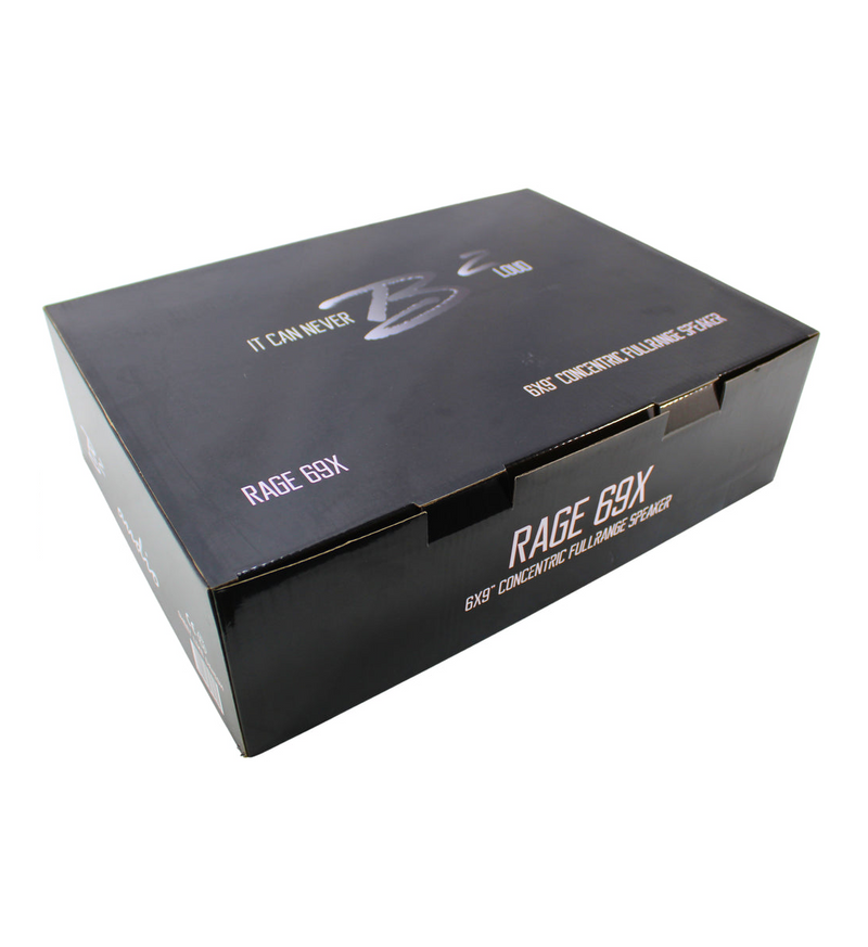 B2 Audio RAGE69X-  6×9″ Coaxial Speakers