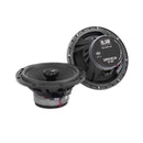 Pair of BLAM Super Relax SR165C 6.5-inch coaxial speakers with 3-ohm impedance, designed for car audio systems.