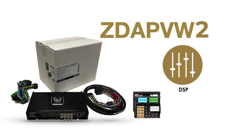 Phoenix Gold ZDAPVW2 - VW DSP Power Up Kit (For Cars With No OEM Amp)