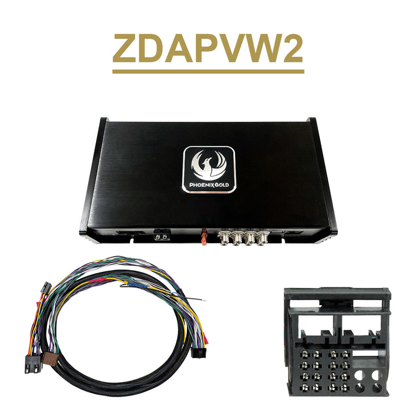 Phoenix Gold ZDAPVW2 - VW DSP Power Up Kit (For Cars With No OEM Amp)