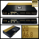 Phoenix Gold ZQA6.8 – 6 Channel Amplifier With 8 Channel DSP