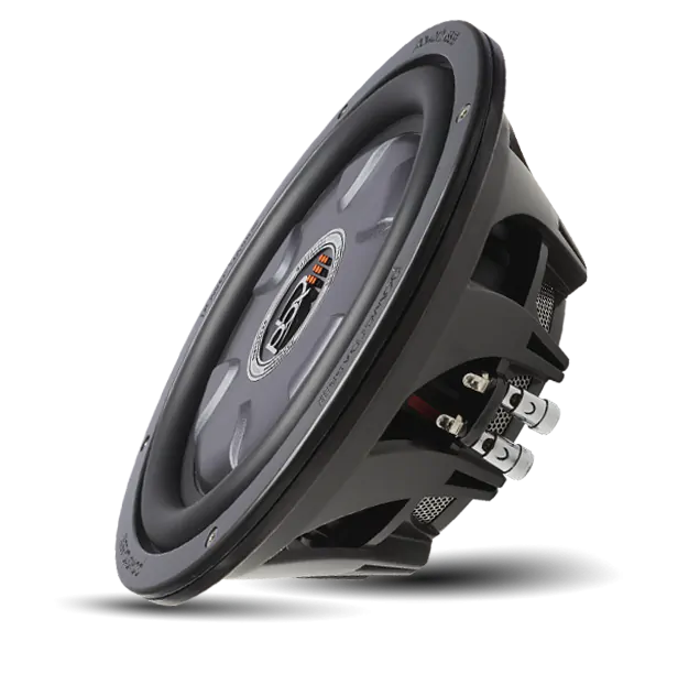 Powerbass XL-1040T  - 10" Single 4-Ohm Shallow Mount Subwoofer