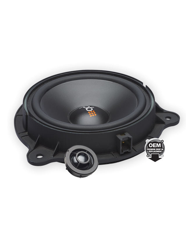 Powerbass OE65C-NS - 6.5" Nissan Replacement Component Speaker Set