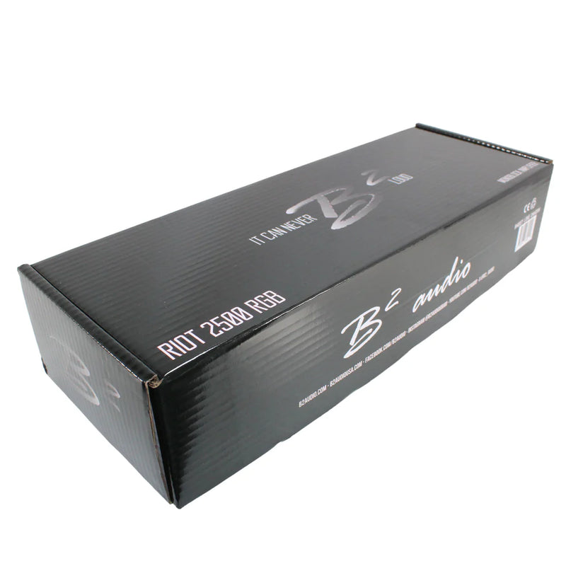B2 Audio RIOT 2500 RGB - Monoblock Amplifier