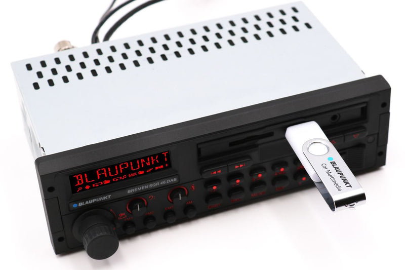 Blaupunkt Bremen SQR 46 DAB - Retro Classic Bluetooth DAB+ USB Stereo