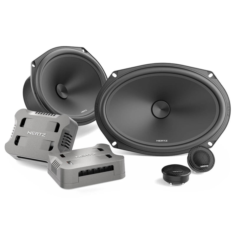 HERTZ CENTO CPK 690 PRO 6X9 INCH 2 WAY CAR DOOR COMPONENT SPEAKERS 120W RMS PAIR