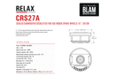 BLAM RELAX CRS27A - 11" Spare Tyre Active Subwoofer With Amplifier