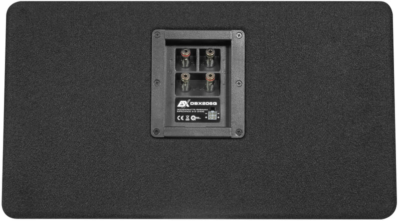 ESX DBX206Q - Dual 6.5" Subwoofer Enclosure