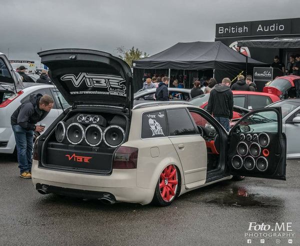 Show estate build with Vibe subwoofers
