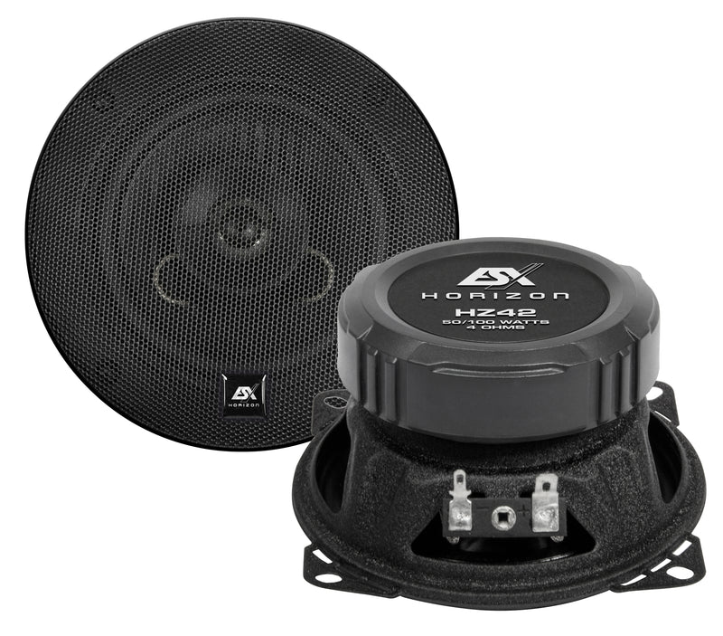 ESX HZ42 - 4" 2 Way Coaxial Speakers