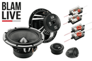 BLAM LIVE L165P - Power 6.5" 2-Way Component Speaker System