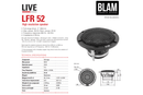 BLAM Live LFR52 - 2" Full Range Speakers (PAIR)