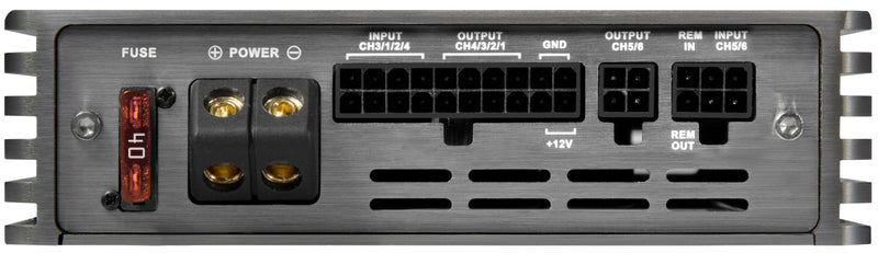 Musway M6V4 -  6 Channel Amplifier With 8 Channel DSP