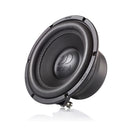 Morel MOR KINETIC 84 8-inch subwoofer with a sleek design and sturdy speaker cone for deep bass sound.