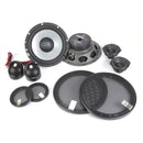 Morel MOR MAX ULT 603A 6.5-inch 3-way component speaker set with active crossover, designed for high-quality car audio systems.