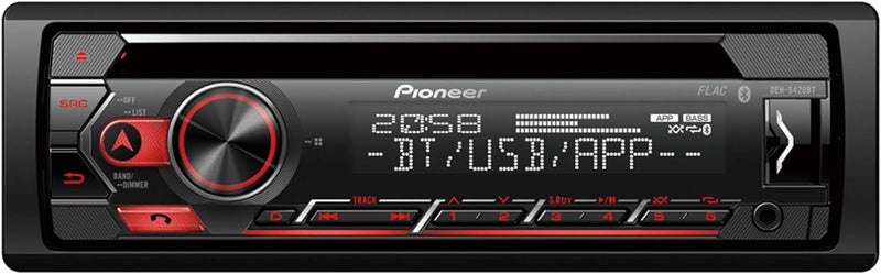 Pioneer DEH-S420BT - CD MP3 Bluetooth USB AUX Stereo Android iPhone Ready