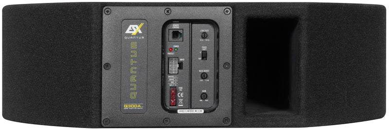ESX Q300AV2 - 6 x 9” Spare Wheel Active Subwoofer Enclosure