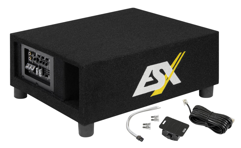 ESX QXB8A - 8" Active Subwoofer Enclosure