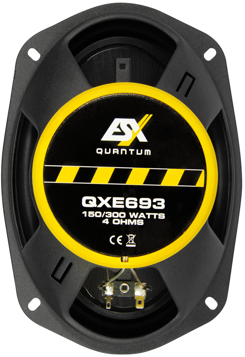 ESX QXE693 - 6"X9" 3 Way Triaxial Speakers