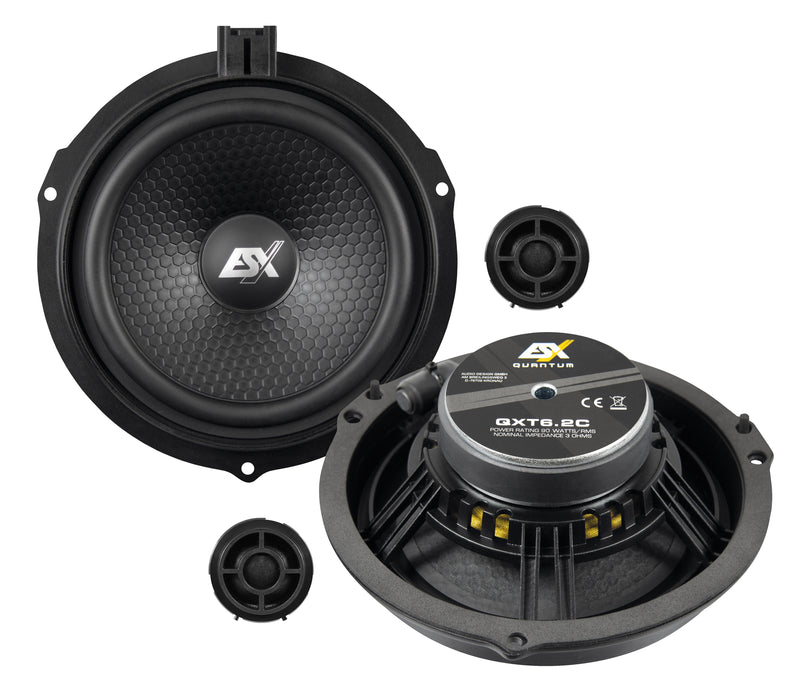 ESX QXT6.2C - Ford 6.5" 2 Way Component Set