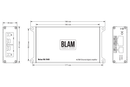 BLAM RELAX RA 754 - Ultra-Compact 4 Channel Amplifier
