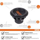 EDGE EDX15D2-E3 - 15" Subwoofer