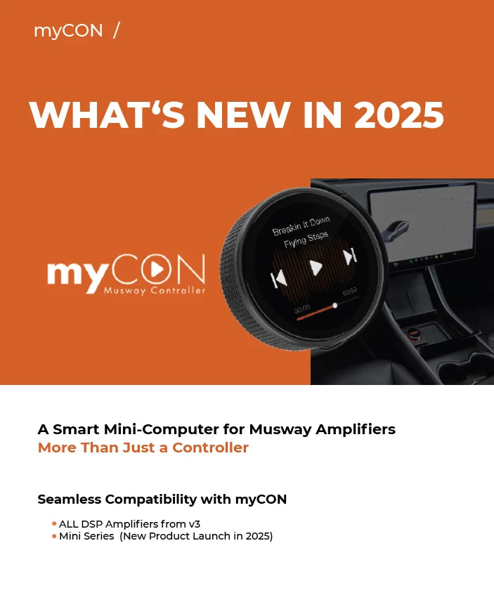 MUSWAY MYCON DSP AMPLIFIER CONTROLLER