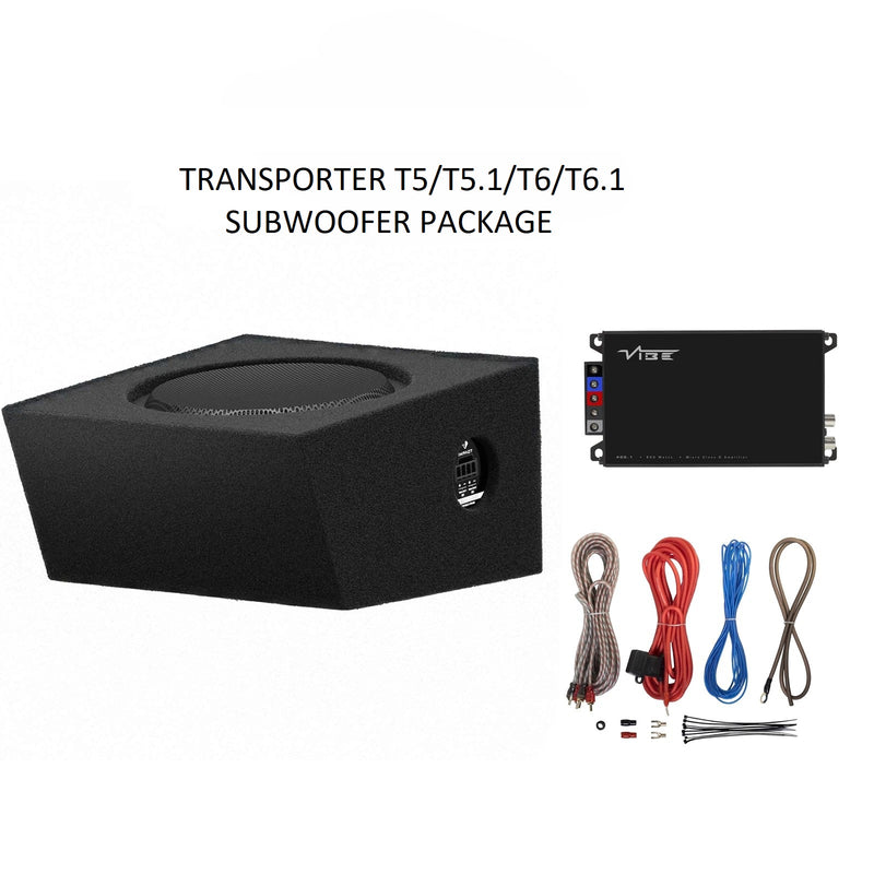 VW TRANSPORTER T5, T5.1, T6, T6.1 8” HELIX  Subwoofer package