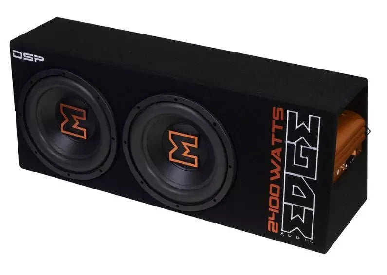 EDGE EDBX12TADSP-E3 - Twin 12" Active Enclosure With DSP Amplifier