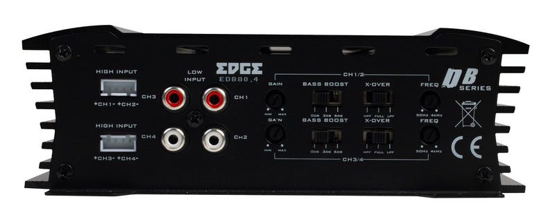 EDGE EDB80.4LITE-E2 - 4 Channel Amplifier