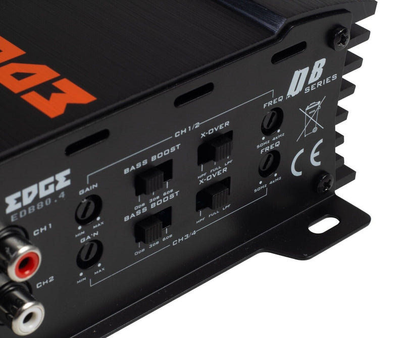 EDGE EDB80.4LITE-E2 - 4 Channel Amplifier