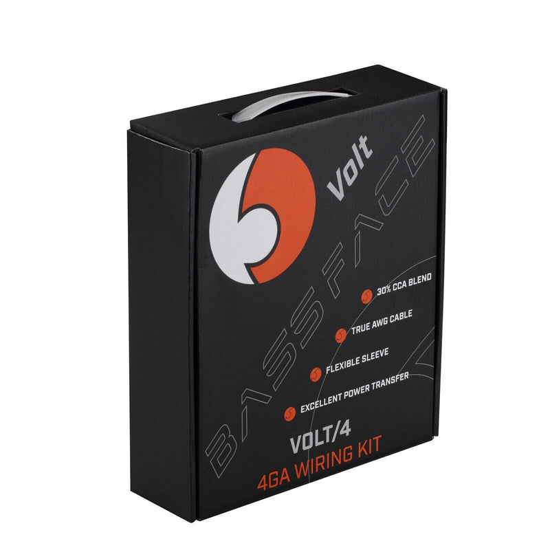 Bassface VOLT/4  - 4AWG Amplifier Wiring Kit