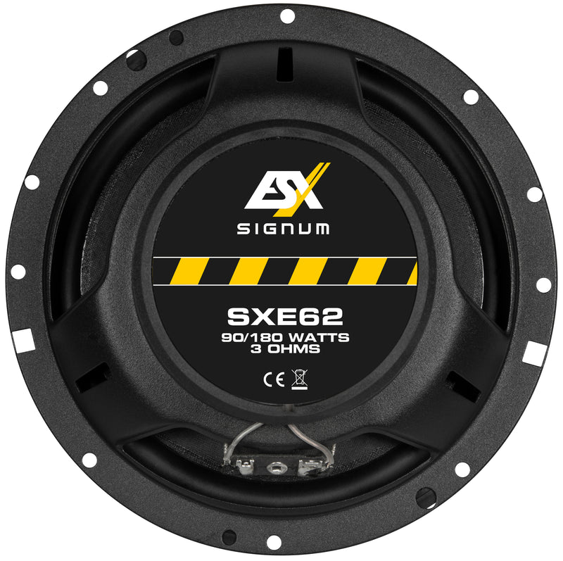 ESX SXE62 - 6.5" 2 Way Coaxial Speakers