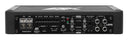 ESX SXT900.4 24V 4-channel amplifier panel showing input and control connections for car audio system.