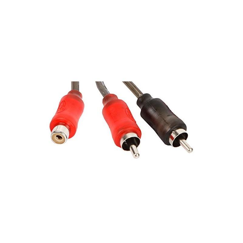 STINGER SERIES 1000: 2 MALE 1 FEMALE Y ADAPTER INTERCONNECT (SI12YM)