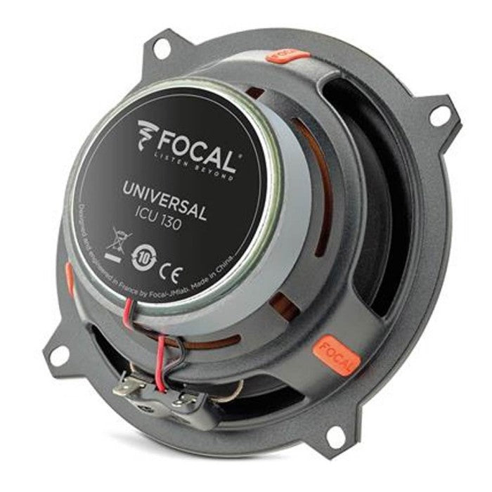 Focal Car Audio ICU130 Integration - 5.25" 2-Way Coaxial Slim Speaker System (PAIR)